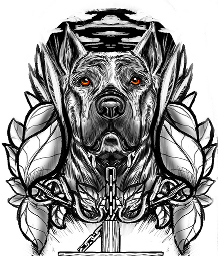 Digital Tattoo Design - ClipStudioPaint + Photoshop